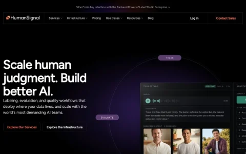 HumanSignal page preview