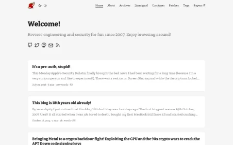 Reverse Engineering page preview