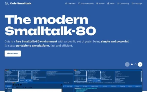 Cuis Smalltalk page preview