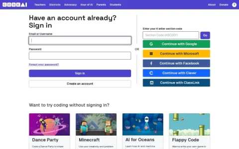 CodeAI page preview
