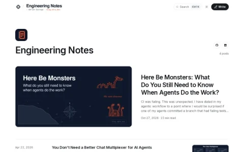 Engineering Notes page preview