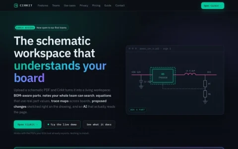 معاينة صفحة Cirkit