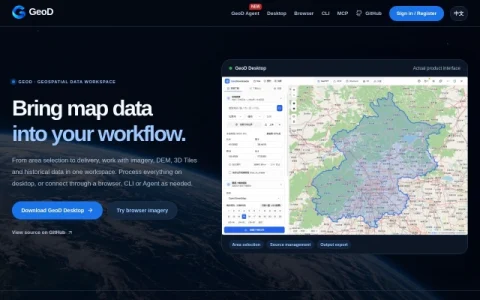 GeoD page preview