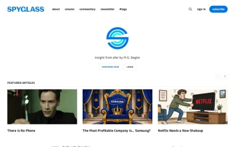 Spyglass page preview