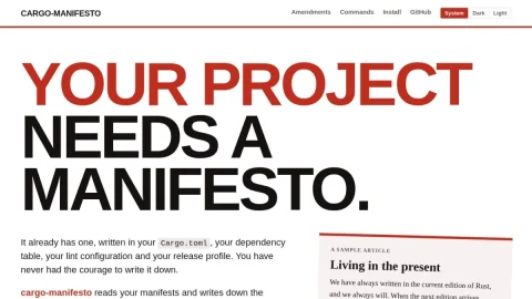cargo-manifesto page preview