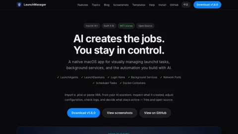 LaunchManager page preview