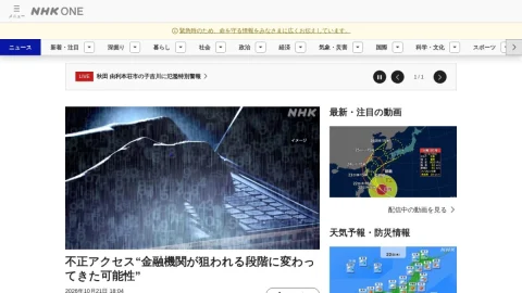 NHKニュース page preview