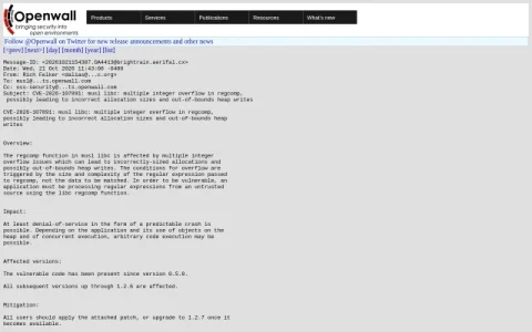 oss-security page preview