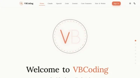 New API page preview