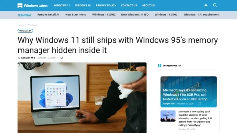 Windows Latest page preview