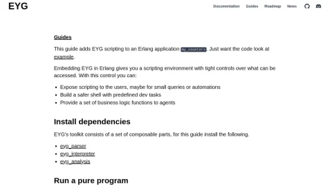 EYG page preview