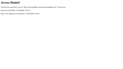 Startup Shelf page preview