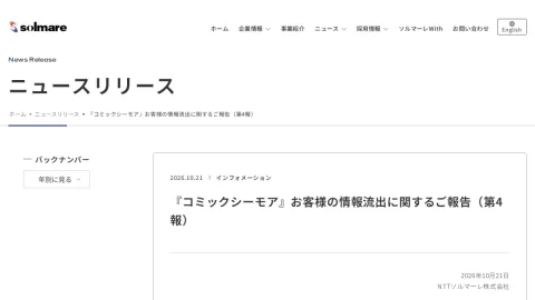 NTTソルマーレ page preview
