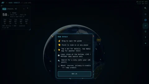 Odd Orbit page preview