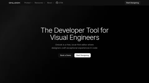 Onlook page preview