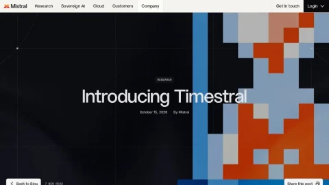 Timestral page preview