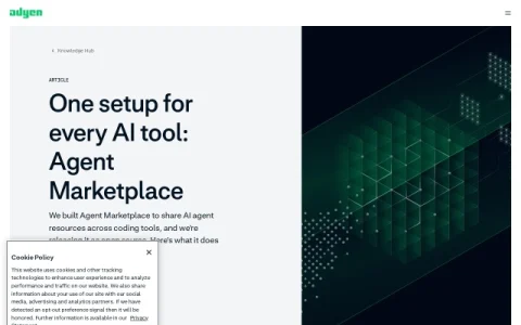 Agent Marketplace page preview