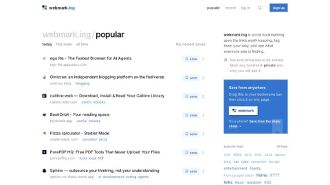 webmark.ing page preview