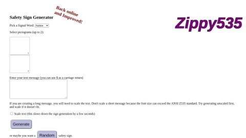 Zippy535 page preview
