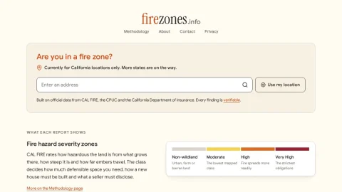 firezones.info page preview