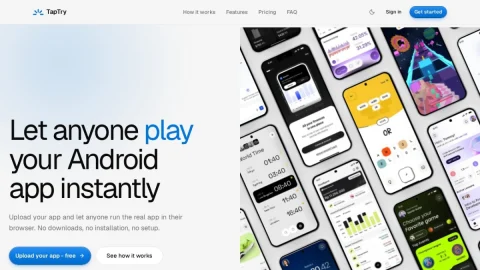 TapTry page preview